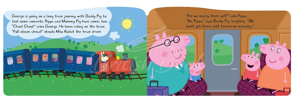 Книга Peppa Pig: George's Train Ride зображення 2