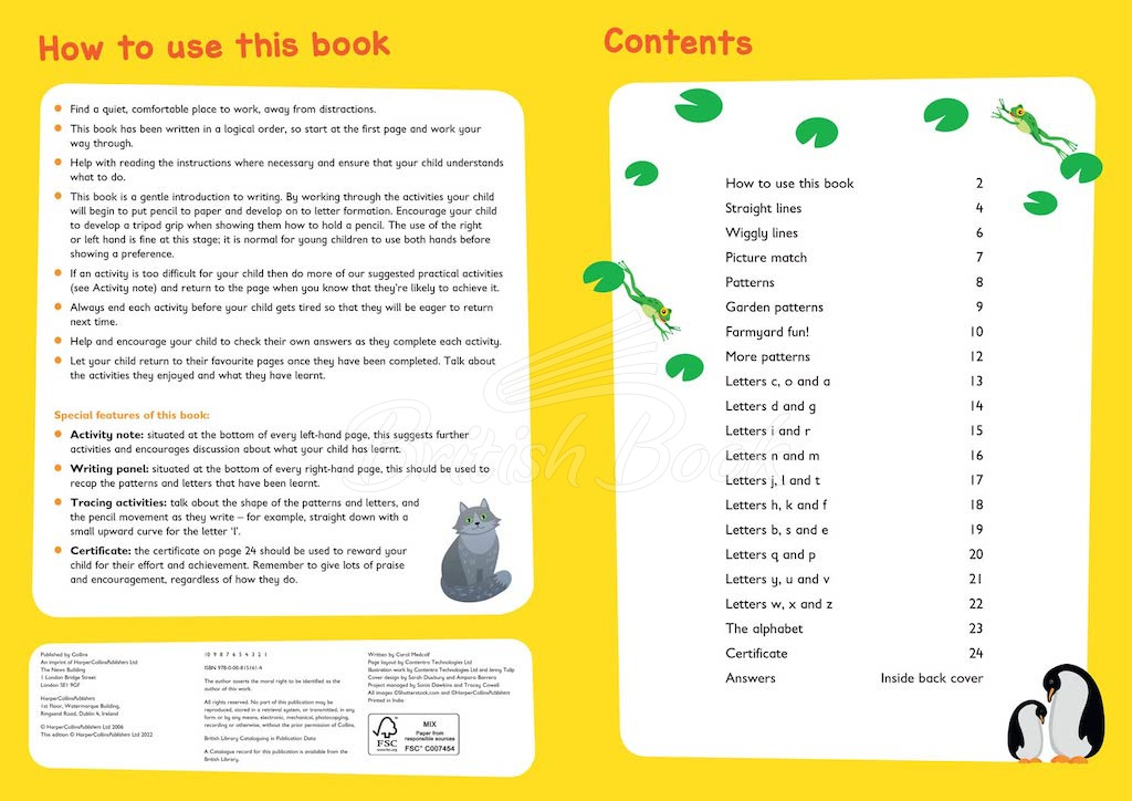Книга Collins Easy Learning Preschool: Writing (Ages 3-5) изображение 1