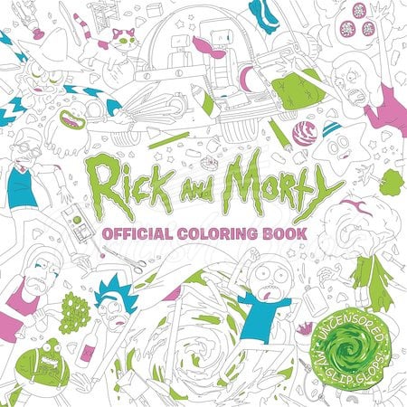 Книга Rick and Morty Official Coloring Book зображення