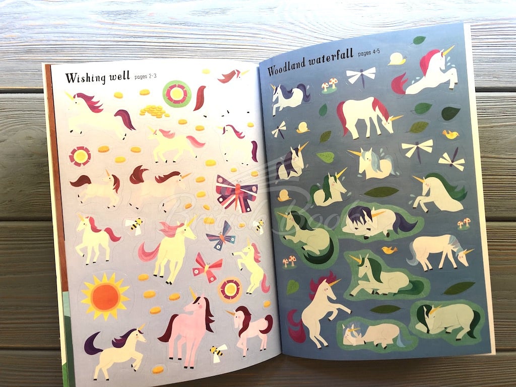 Книга Little First Stickers: Unicorns зображення 4