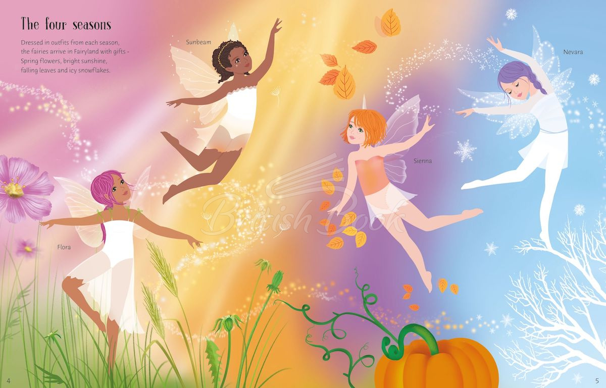 Книга Sticker Dolly Dressing: Ballet and Dancing Fairies зображення 1