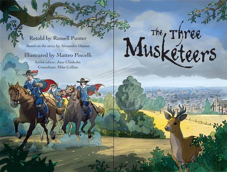 Книга The Three Musketeers Graphic Novel зображення 1