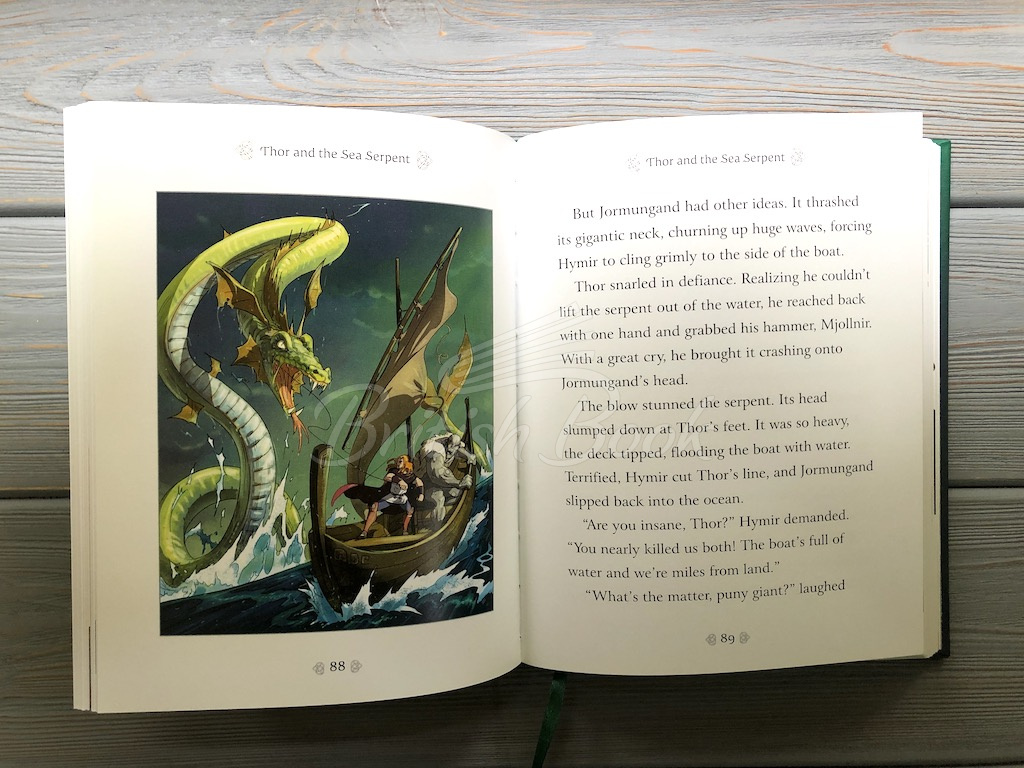 Книга Illustrated Norse Myths зображення 10