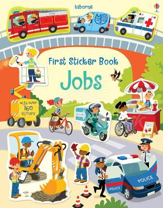 Книга First Sticker Book: Jobs зображення
