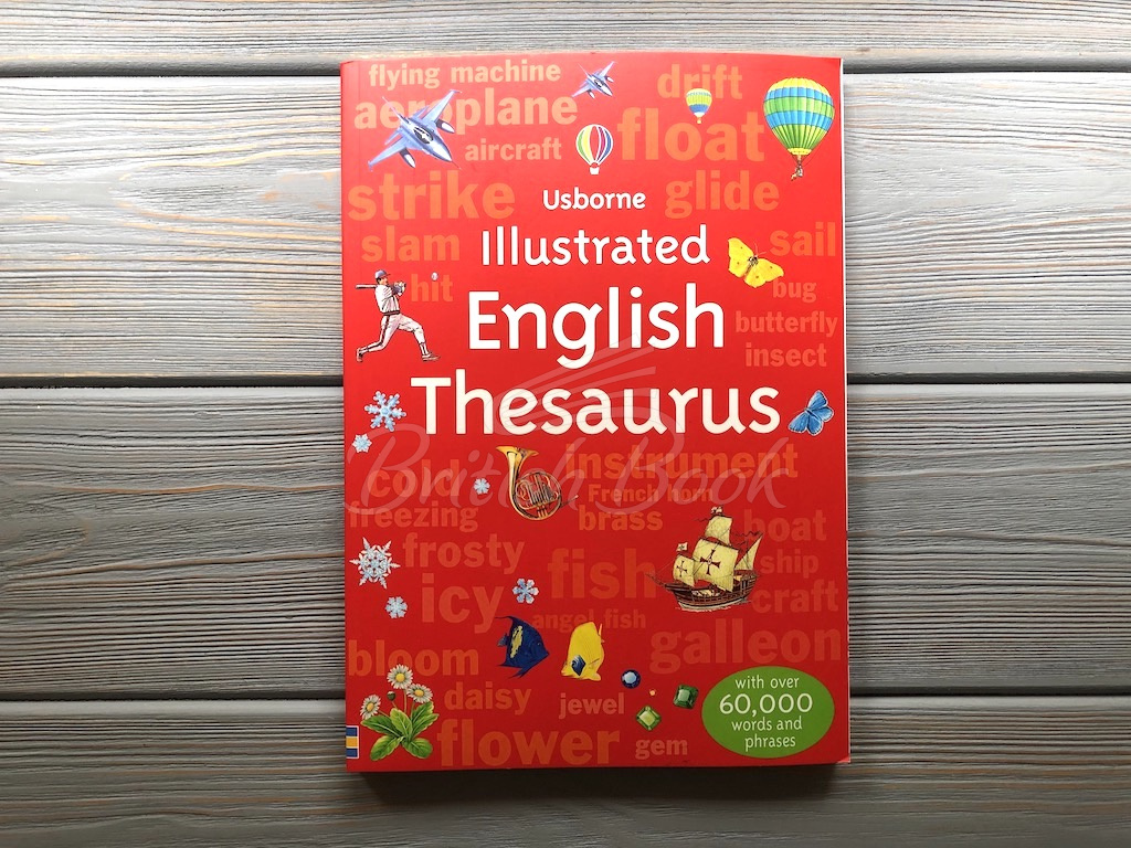 Книга The Usborne Illustrated English Thesaurus зображення 1