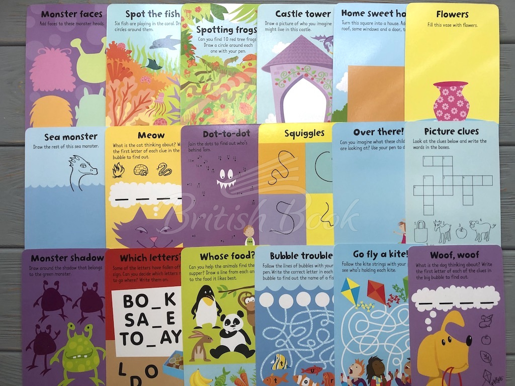 Картки з маркером 100 Things for Little Children to Do on a Journey Cards зображення 7