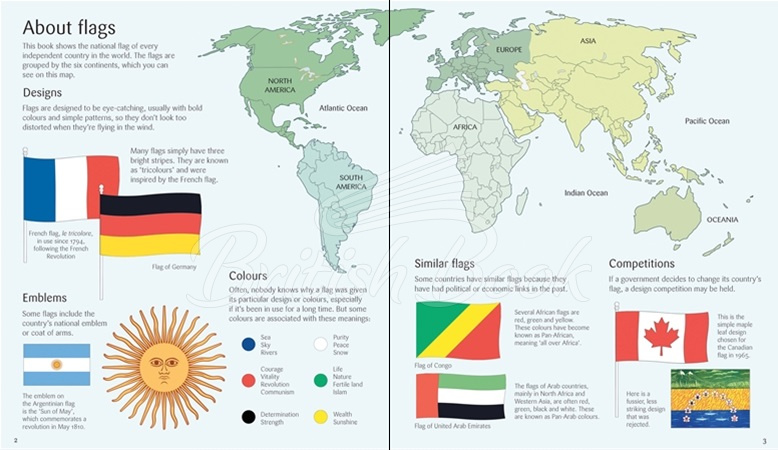 Книга Flags of the World to Colour зображення 3