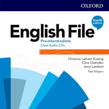 Аудіодиск English File Fourth Edition Pre-Intermediate Class Audio CDs зображення