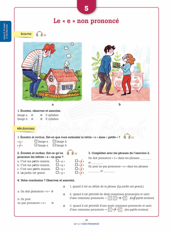 Книжка з диском Phonétique essentielle du français 100% FLE A1/A2 Livre avec CD mp3 зображення 19