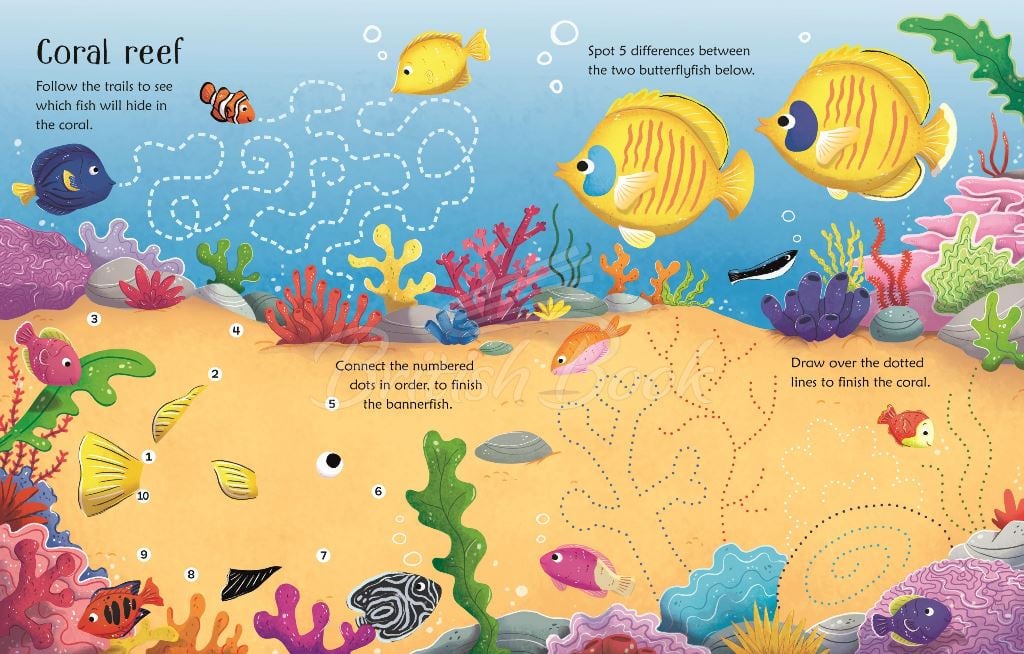 Книга Wipe-Clean Aquarium Activities зображення 1
