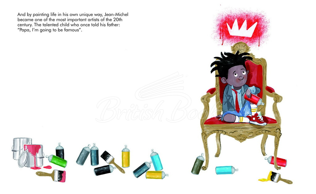 Книга Little People, Big Dreams: Jean-Michel Basquiat зображення 1