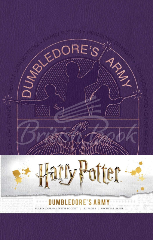 Блокнот Harry Potter: Dumbledore's Army Hardcover Ruled Journal зображення