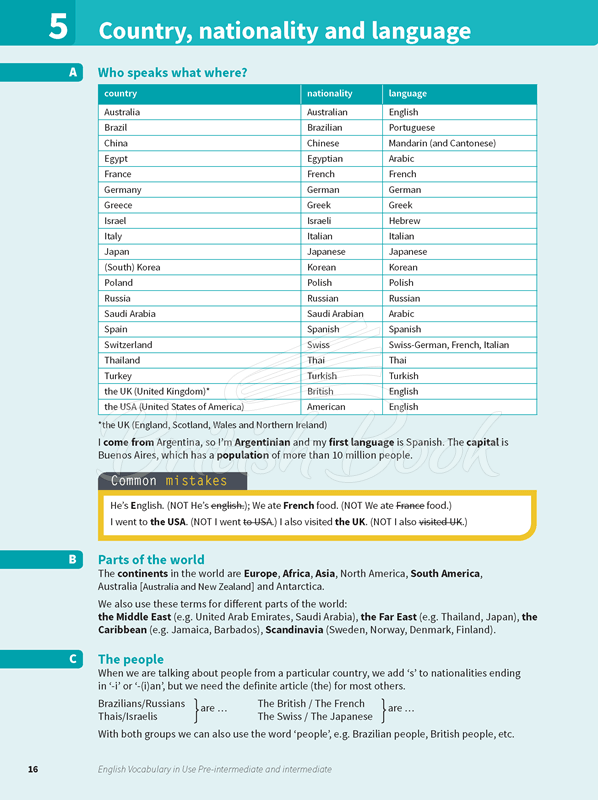 Книга English Vocabulary in Use Fourth Edition Pre-Intermediate and Intermediate with answer key зображення 11