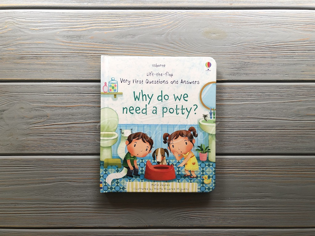 Книга Lift-the-Flap Very First Questions and Answers: Why Do We Need a Potty? зображення 1