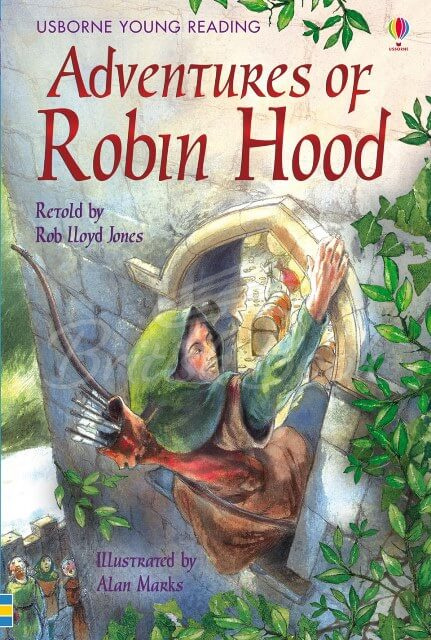 Книга Usborne Young Reading Level 2 Adventures of Robin Hood зображення