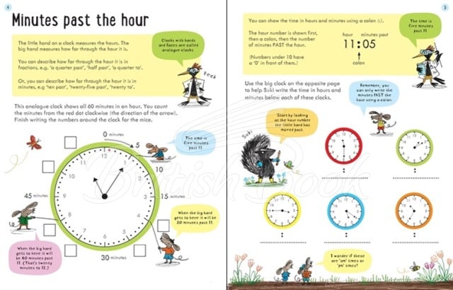 Книга Wipe-Clean Time (Age 7 to 8) зображення 1