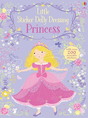 Книга Little Sticker Dolly Dressing: Princess зображення