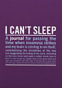 I Can't Sleep Mini Inner-Truth Journal