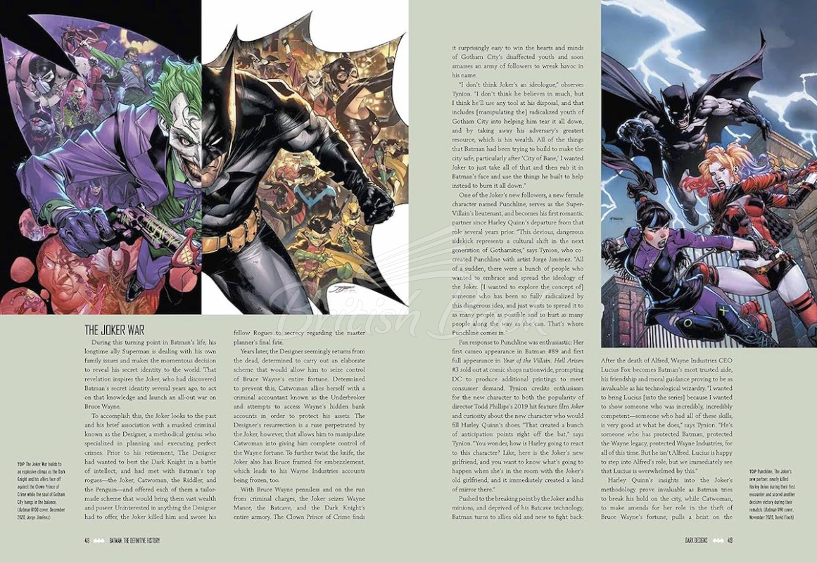 Книга Batman: The Definitive History of the Dark Knight in Comics, Film, and Beyond зображення 2