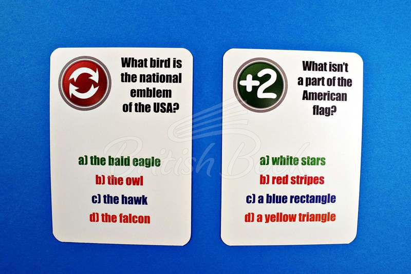 Картки Fun Card English: The USA Quiz зображення 2