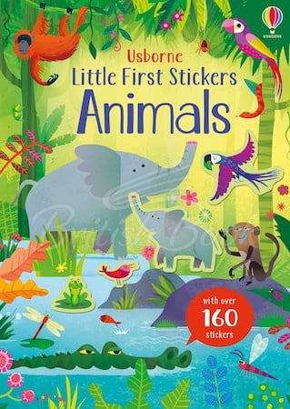 Книга Little First Stickers: Animals зображення