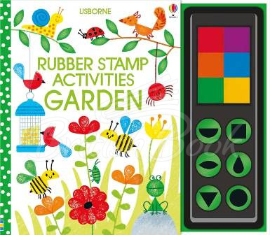 Книга Rubber Stamp Activities: Garden зображення