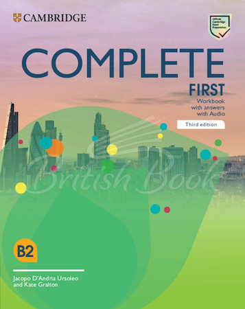 Робочий зошит Complete First Third Edition Workbook with answers with Audio зображення