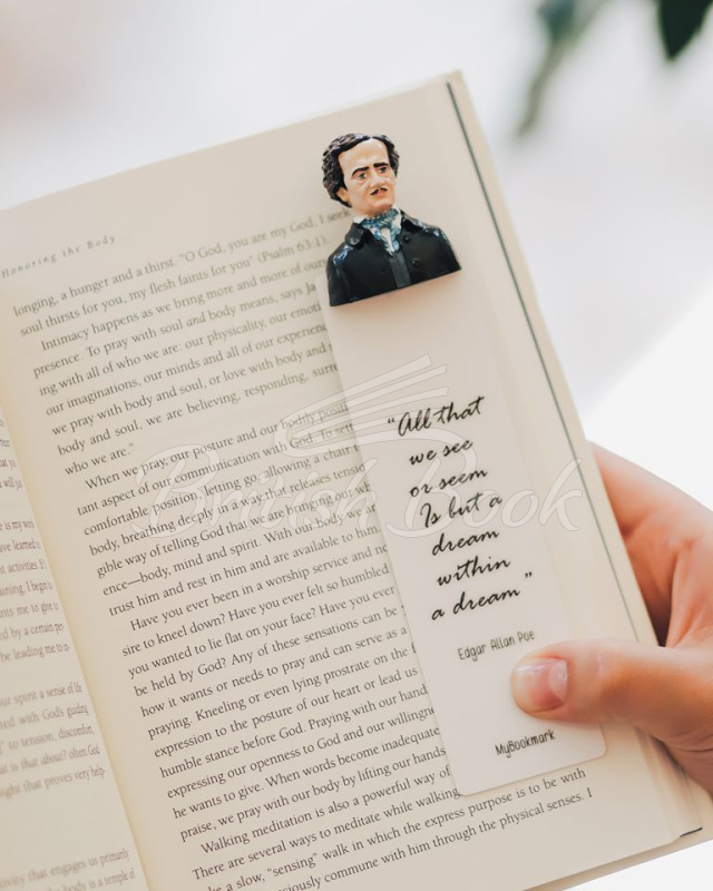 Закладка Edgar Allan Poe Bookmark зображення 1
