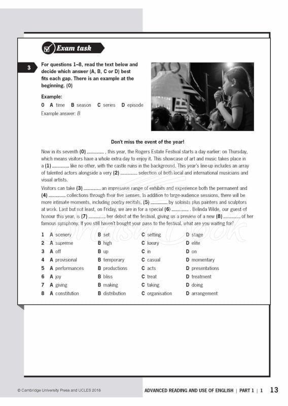 Книга Exam Booster for Advanced Self-Study Edition with Answer Key зображення 3