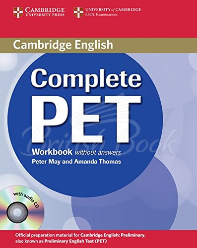 Робочий зошит Complete PET Workbook without answers with Audio CD зображення
