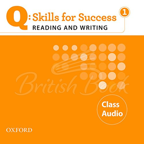 Аудіодиск Q: Skills for Success. Reading and Writing 1 Class Audio зображення