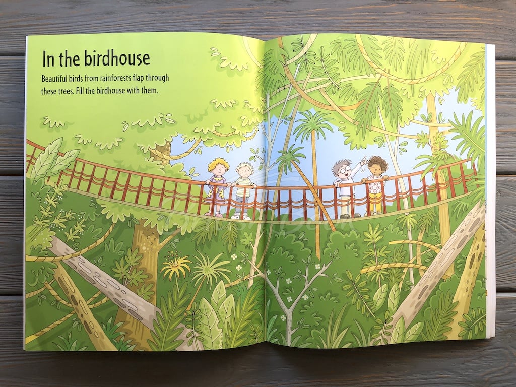Книга First Sticker Book: Zoo зображення 8
