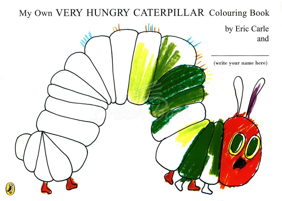 Книга My Own Very Hungry Caterpillar Colouring Book зображення