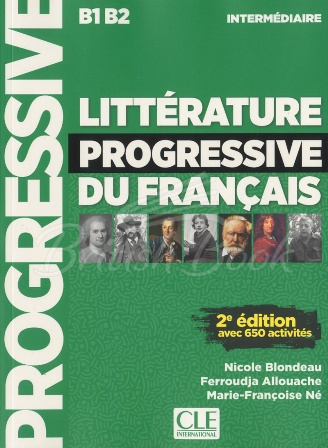 Книга Littérature Progressive du Français 2e Édition Intermédiaire зображення