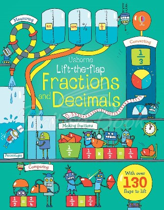 Книга Lift-the-Flap Fractions and Decimals зображення