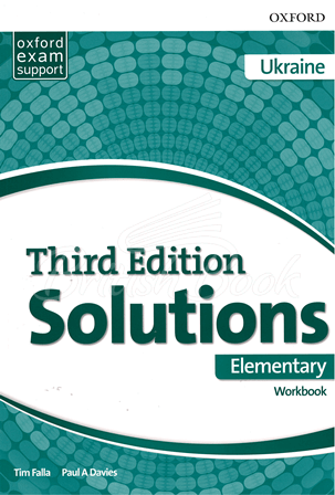 Робочий зошит Solutions Third Edition Elementary Workbook (Edition for Ukraine) зображення