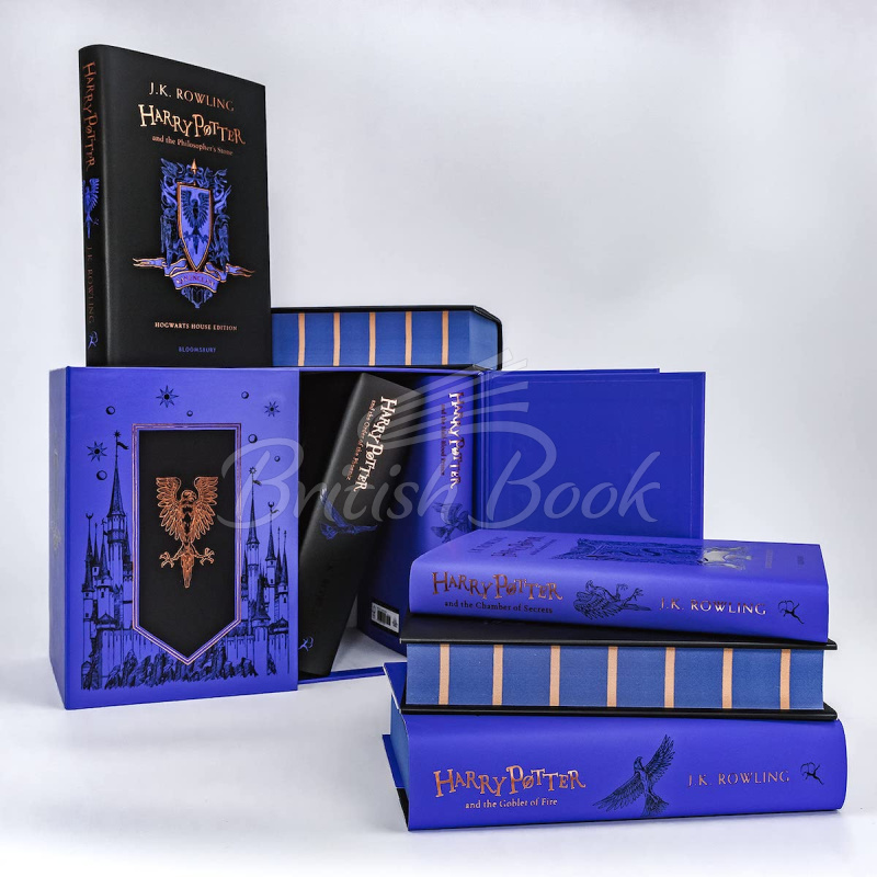 Набір книжок Harry Potter House Editions Ravenclaw Hardback Box Set зображення 3