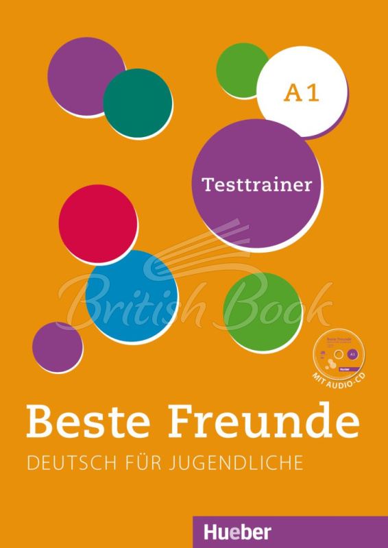 Книга з тестами Beste Freunde A1 Testtrainer mit Audio-CD зображення