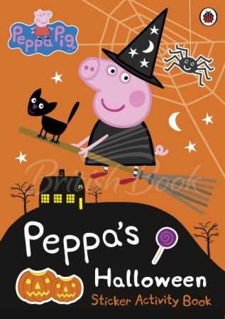 Книга Peppa Pig: Peppa's Halloween Sticker Activity Book зображення
