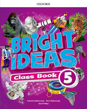 Підручник Bright Ideas 5 Class Book with App зображення