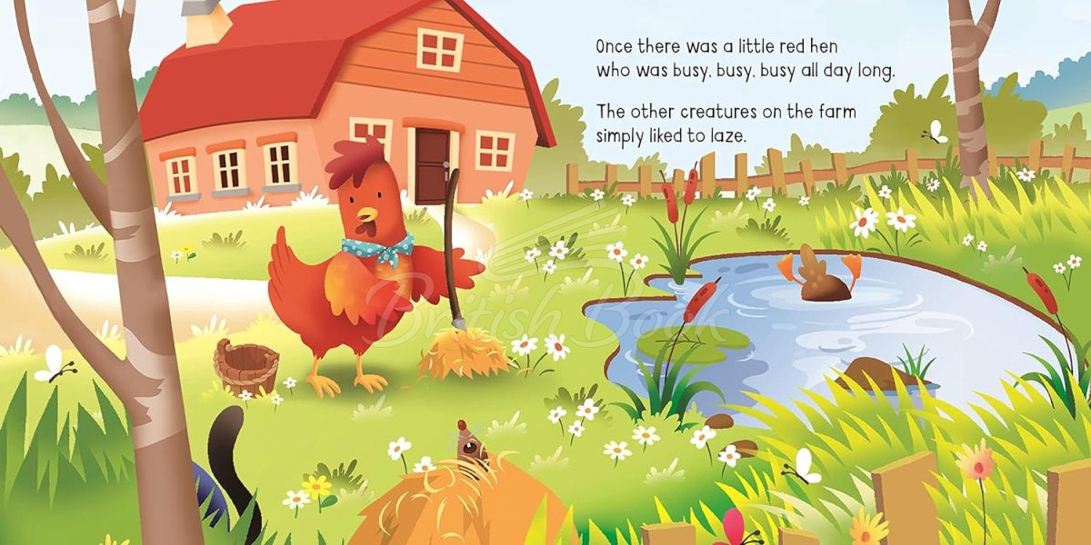 Книга Usborne Picture Books: The Little Red Hen зображення 3