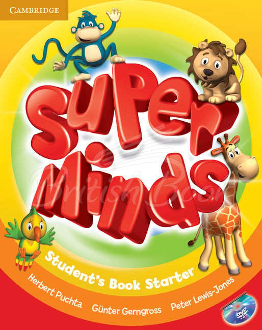 Підручник Super Minds Starter Student's Book with DVD-ROM зображення