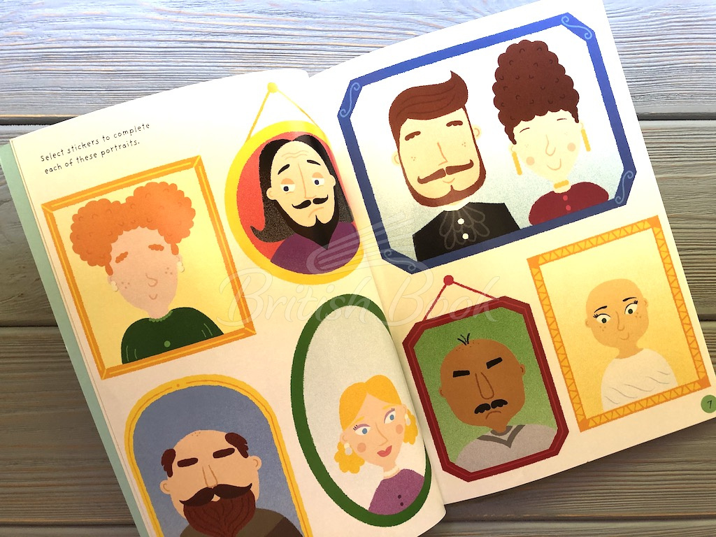 Книга Little First Stickers: Funny Faces зображення 4