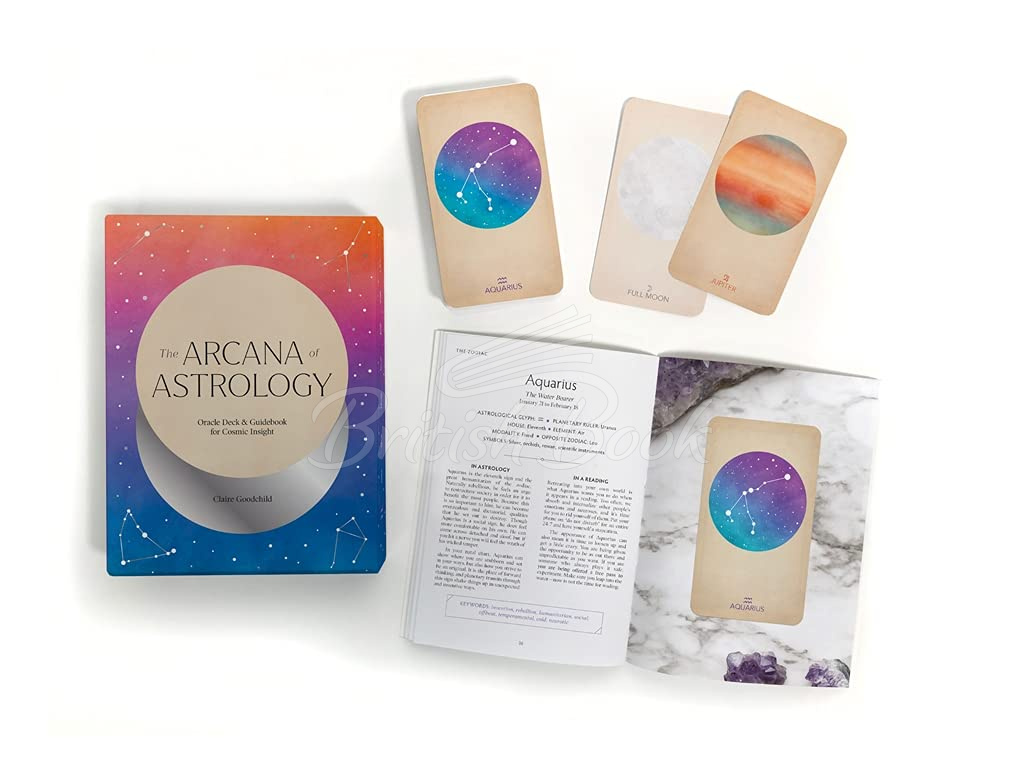 Картки The Arcana of Astrology Boxed Set: Oracle Deck and Guidebook for Cosmic Insight зображення 3