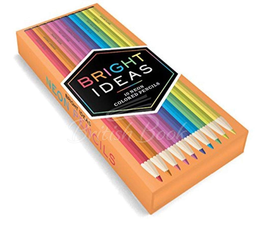Набір Bright Ideas Neon Colored Pencils зображення 1