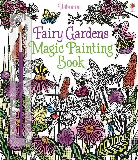 Книга Fairy Gardens Magic Painting Book зображення