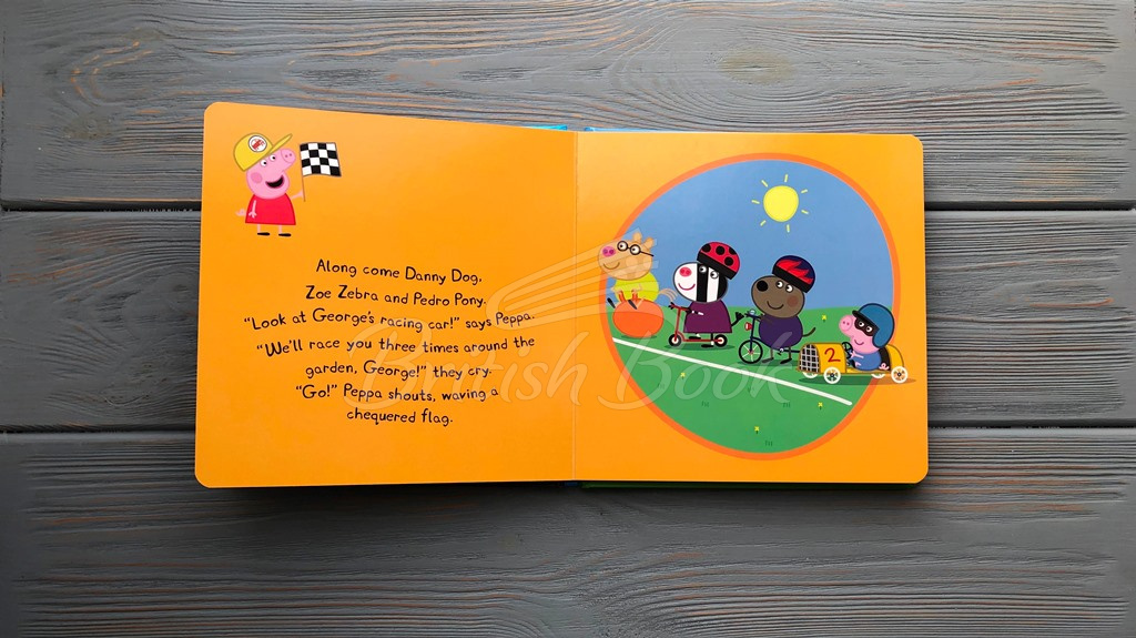 Книга Peppa Pig: George's Racing Car зображення 3