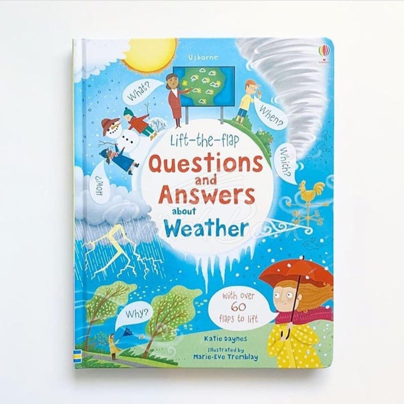 Книга Lift-the-Flap Questions and Answers about Weather зображення 6