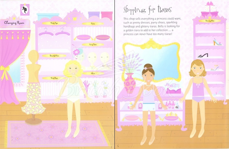 Книга Sticker Dolly Dressing: Princesses and Fairies зображення 3