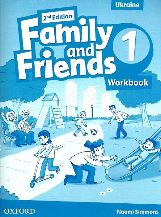 Робочий зошит Family and Friends 2nd Edition 1 Workbook (Edition for Ukraine) зображення
